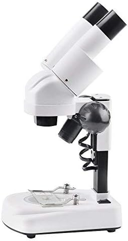 Преносим Стереомикроскоп SOLOMARK-20X-40X Лабораторен led Бинокъла микроскоп с адаптер за смартфон
