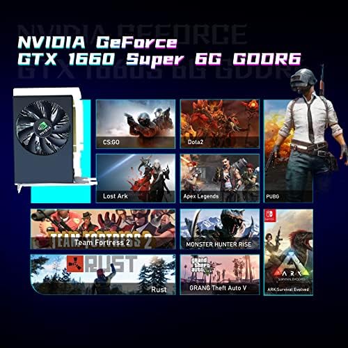 Настолен компютър Lenovo Gaming PC - Intel I5 Quad с честота до 3,6 Ghz, GeForce GTX 1660 Super 6G GDDR6, 32 GB оперативна