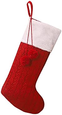 Празнични Чорапи Украса Коледен Камина Вечерни Чорапи, Окачени Семейни Бижута Коледен Начало Декор Големи Витражные Панел