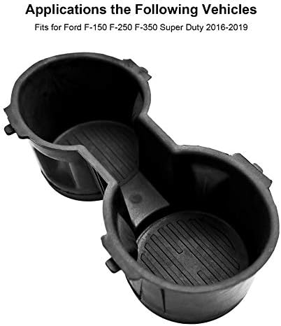 Поставка за чаши, капацитет за 2 чаши, подходящи за Ford F-150 F-250, F-350 Super Duty -2019|OE Подмяна на FL3Z-1513562-АД,