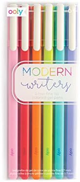 OOLY, гел химикалки за съвременни писатели, комплект от 6