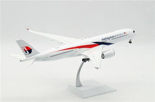 JC Wings Malaysia Airlines за самолет Airbus A350-900 9M-MAB 1/200, НАПРАВЕН ПОД НАЛЯГАНЕ, Предварително събрана модел