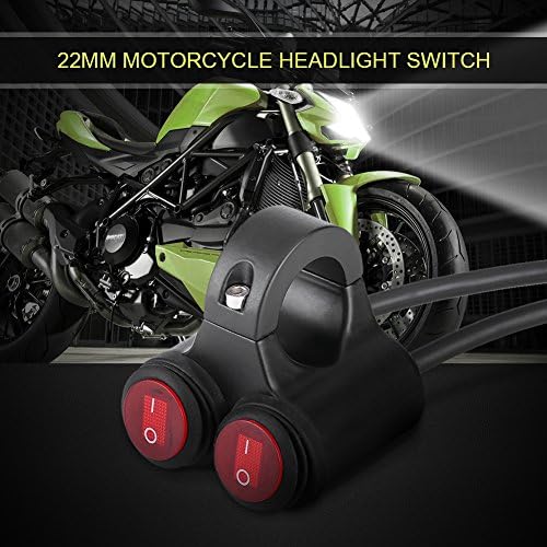 Универсален 22 мм Ключ на Фаровете на Кормилото на мотоциклета - Спирачни Светлини за мъгла На кормилото с Двоен Ключ