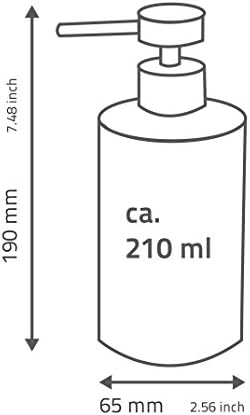 Диспенсер за сапун RIDDER 2103504.0 Disco, 6,5 x 6,5 x 19 см, Жълта