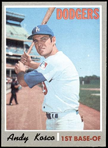 1970 Topps 535 Анди Коско Лос Анджелис Доджърс (Бейзбол карта) в Ню Йорк Доджърс