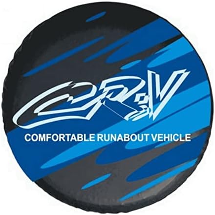 Съвместим с калъф за резервна гума CR-V, CRV, Калъф за резервна гума CRV, Син Мек калъф За съхранение, Водоустойчив дизайн