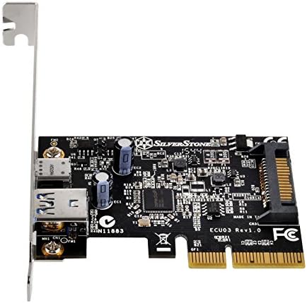 SilverStone Technology USB 3.1 Външната карта Pci-E тип A и C ECU03 Други компоненти