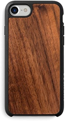 Възстановете дървен калъф за iPhone 8 / Калъф за iPhone 7 / калъф за iPhone 6. Ултра тънък Защитен Дървен калъф за iPhone