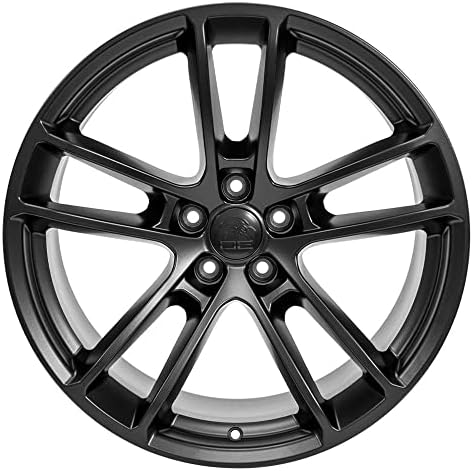 OE Колела LLC 20-инчови Джанти Подходящи за Dodge Challenger SRT Wheel DG22 20x10 Атласно-Черно Wheel Холандер 2640