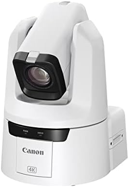 Canon CR-N700 13,4-Мегапикселова PTZ камера 4K UltraHD 15x, Титаново Бял
