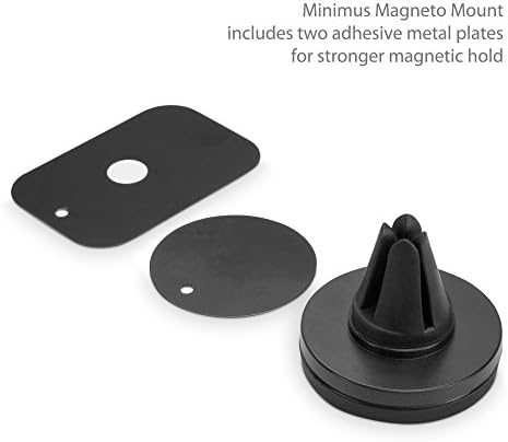 Автомобилно планина за Oppo A74 5G (За монтиране от BoxWave) - Minimus MagnetoMount, Магнитно Кола планина, на Магнитен