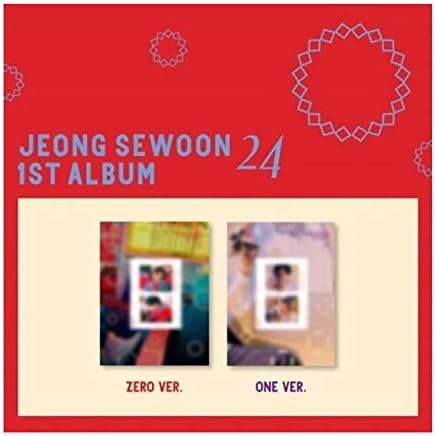 Jeong Sewoon 24 Част.2 1-ия албум на Нулевата версия на CD + 128p Книга + 1p Фотопленка + 1p Фотокарточка + Комплект