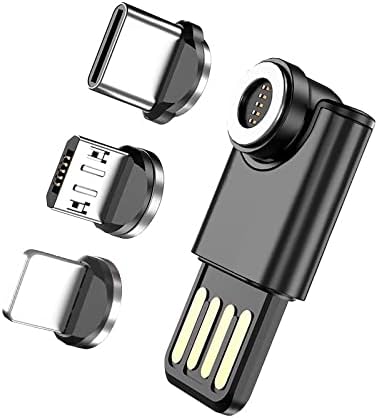 Кабел BoxWave е Съвместим с Comma Three devkit (кабел от BoxWave) - Мини адаптер MagnetoSync, Кабел за зареждане магнит