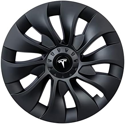 Тасове за колела Tesla Model 3, 18-Инчовата Замяна на Капачката на Главината, ABS-капака, Комплект от 4 Матов Черни Аксесоари