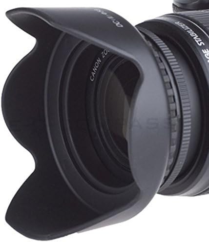 55 мм комбинация с цвете лале за обектива на Sony 16-70 мм, 18-55 мм с затваряне на A, 18-70 мм, 28-70 mm, 55-200 мм,