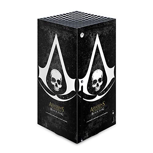Дизайн на своята практика за главата Официално Лицензиран Assassin ' s Creed Гръндж Черен Флаг Лога Vinyl Стикер Детска