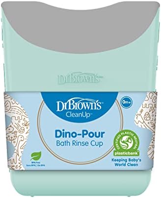 Омекотители за баня Dr. Brown ' s CleanUp Дино-Pour, 0 м +, Не съдържа BPA, Сертифициран Пластичен Неутрално
