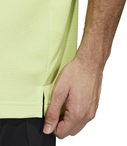 мъжка риза с къси ръкави adidas в 3 ленти, предназначени за движение