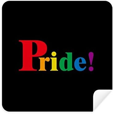 Pride ЛГБТ Преливащи Хомо Очила с кърпичка За Почистване на Екрана Замшевая Плат 2 Опаковки