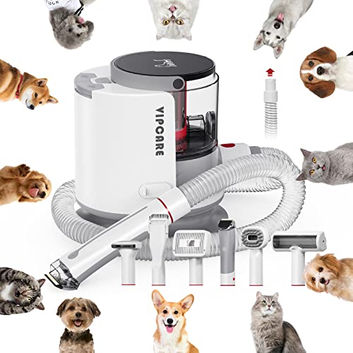 Комплект за грижа за домашни любимци с вакуум всасыванием G20 Pro 6в1, Инструменти за грижа за кучето, В комплекта е
