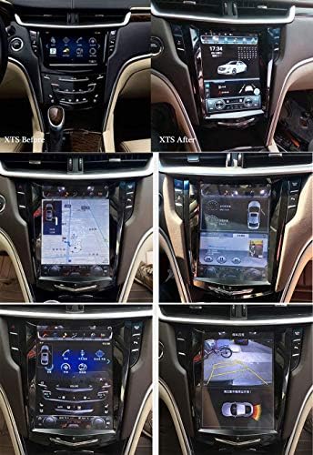 FLYUNICE 10,4 Инча Tesla Стил 4 GB оперативна памет, Android 9,0 Кола Стерео Радио GPS Навигация за Cadillac XTS 2013