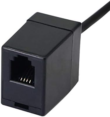 SinLoon RJ9-кабел-адаптер за телефон 3,5 мм, слушалки RJ9 за 3.5 мм слушалки, адаптер за мобилен телефон - Конвертируйте