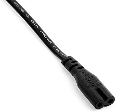Кабелен конектор за захранващия кабел за променлив ток FitPow за Sony CFD-S01 CFDS01 Boombox CD-R/RW Playback Radio