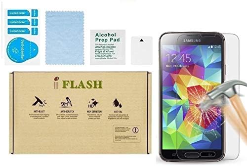 Защитно фолио от закалено стъкло IFLASH [5 опаковки] за Samsung Galaxy S7 Active (НЕ е модел S7) - Кристално чиста /