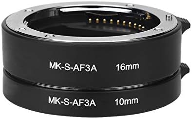 Удължител за Макро фотография, Преходни пръстен MkSAF3A Подходящ за аксесоари за фотография с удлинителем на обектива