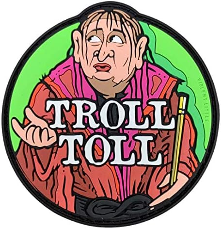 Нашивка за морала на Troll Toll Always Sunny във Филаделфия от PVC с подплата на куки