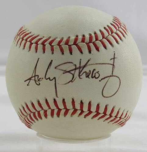 Анди Станкевич Подписа Автограф Rawlings Baseball B91 - Бейзболни Топки С Автографи