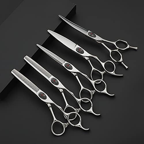 Комплекти Ножици за Подстригване на коса ASJD, Професионален Набор от Ножици за Подстригване от Висок Клас, за Подстригване