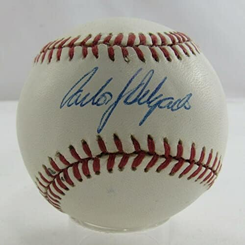 Карлос Делгадо Подписа Автограф Rawlings Baseball Б92 II - Бейзболни топки с Автографи