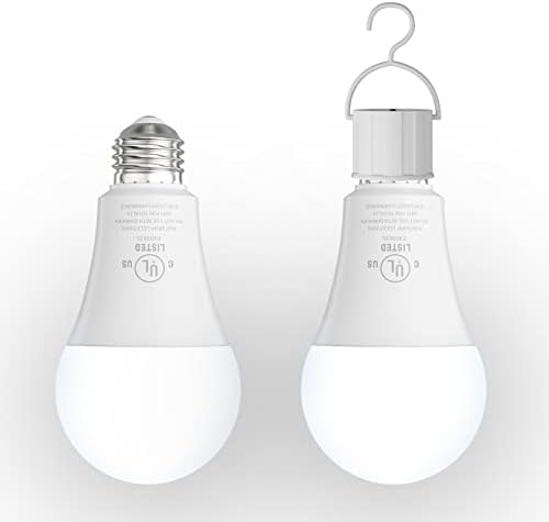 VIVK Led Лампи, Акумулаторни Лампи за дома прекъсване на захранване на Вътрешното/Външно Осветление Акумулаторна Крушка