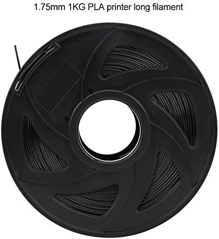 Черна Дълга тема за PLA-принтер 1,75 мм 1 кг, Расходный материал за 3D-принтер 20-50 мм/сек. Скорост на печат, Аксесоари