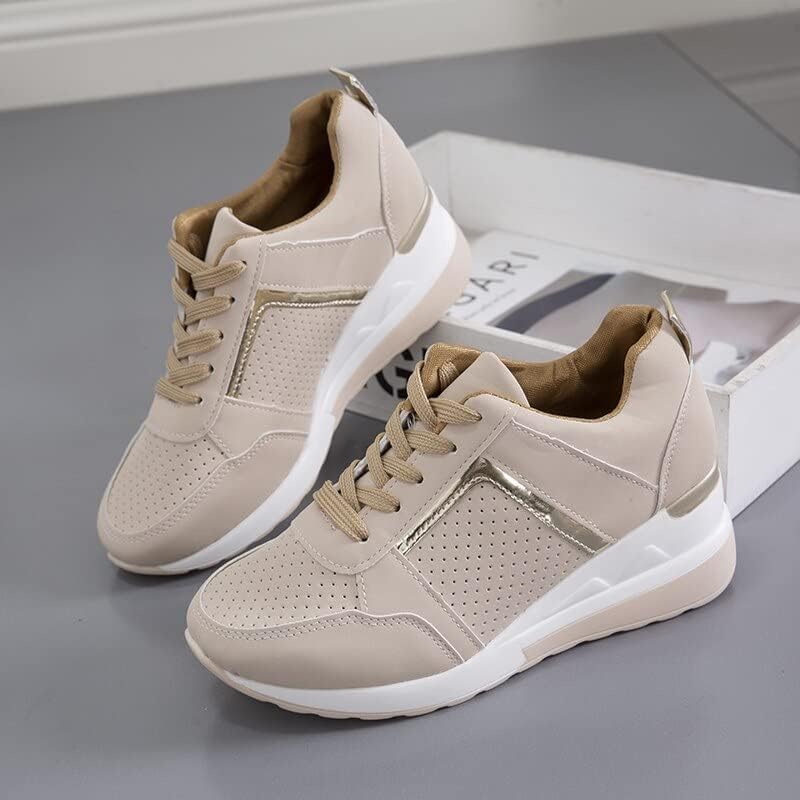 Koleso/Дамски Ежедневни обувки 2021 г.; Однотонная Обувки на платформа Дамски Окото Спортни Обувки дантела за активен
