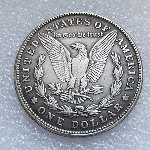 Монета на Повикване 1921 г., Монета с Черепа на Американския Пират, Античен Мед, Старо Сребро, Възпоменателна Монета,