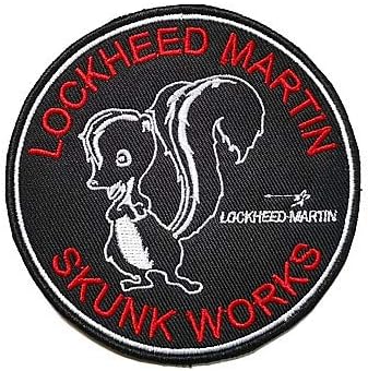 3 Парчета Lockheed-Martin Skunk Works Военен Кука, Линия и Тактика на морала Бродирана Нашивка (color4)
