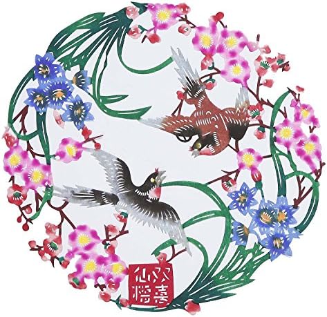 Нематериално културно наследство Шайерского Китай - Китайската Цветна Филе от ръчна хартия (Flower & Bird_Love)