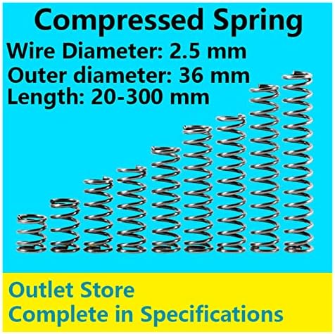 Система за компресия подходящи за повечето ремонтни работи I Пружина компресия Пружина расцепления Диаметър 2,5 мм, външен
