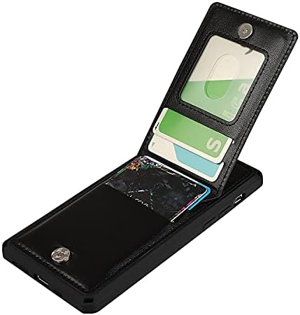 Чанта-портфейл Cavor за iPhone 11 с държач за карти, обработени във формата на цвете Мандала, защитен устойчив на удари