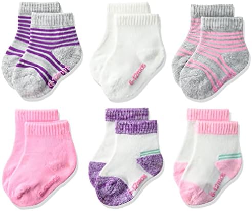 Удобни Чорапогащи за новородени момичета Hanes, комплект от 6 чифта