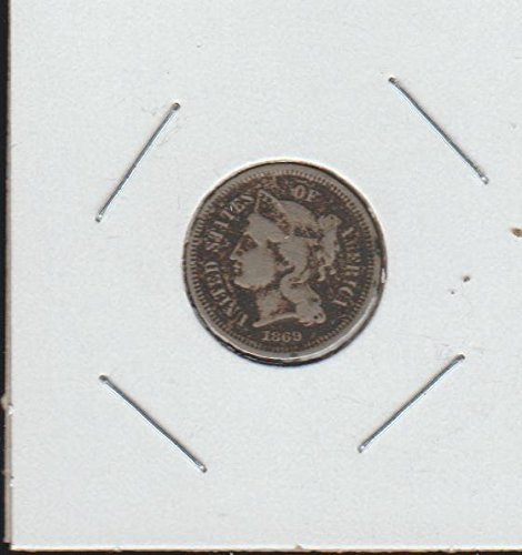 Трехцентовый никел 1869 г. (1865-1889) Трехцентовый избор, Изключително тънък