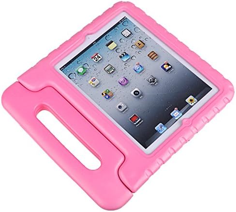 Нов стил на Apple iPad 2 3 4 устойчив на удари калъф Лесен Детски калъф Суперзащитная Капака Дръжка-поставка Калъф за деца за Деца за Apple iPad 4, iPad 3 и iPad 2 на 2-ри, 3-ти, 4-то покол