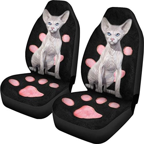 Калъфи за автомобилни седалки с принтом котка Сфинкс от Магазина Great Breed Store