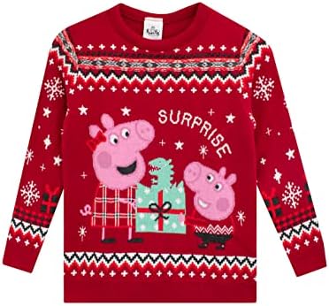 Коледен Пуловер За Момичета С Свинкой Пеппой
