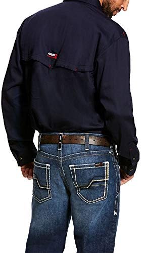 Работна риза Ariat FR Solid Vent - Мъжки риза с копчета и дълъг ръкав за изпълнения