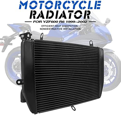Подмяна на Охлаждане на двигателя Алуминиеви Резервоара за вода на Радиатора мотоциклет Hunter-Байк за YAMAHA YZF600