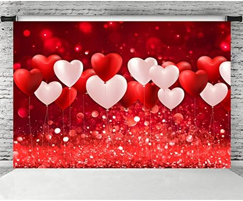 На фона на снимки на тема Свети Валентин HOTIYOK, Червени Сърца, Балони, Годишнина от Сватба, Булчински Душ, Ден на Майката,