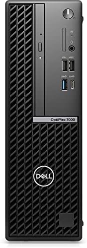 Настолен компютър Dell Optiplex 7000 7000 СФФ малък форм-фактор (2022) | Core i7-1 TB твърд диск + 512 GB SSD памет -
